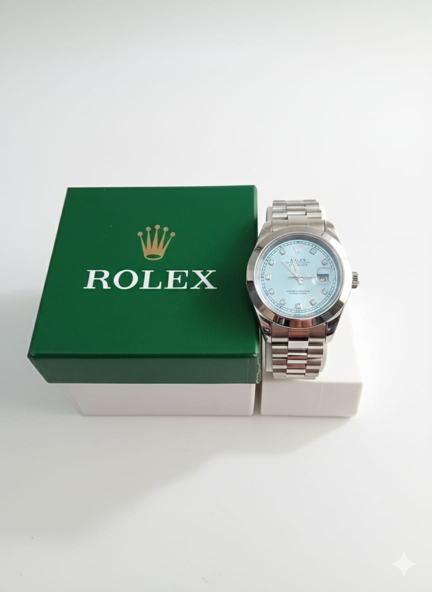 Rolex Quartz movement silver with tiffany dial